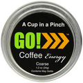 GO! Coarse Original  8 Tins Coffee Energy- Burn Fat- Coffee Chew- Coffee You Eat