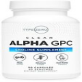 Type Zero Alpha GPC 600mg Per Serving, 90 Vegetarian Capsules - Non-GMO