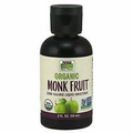 NOW Foods, Certified Organic Monk Fruit Liquid, Zero-Calorie Liquid Sweetener...