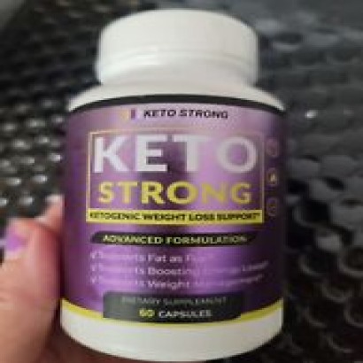 (1 Pack) Keto Strong Pills, Official Retailer, New 2021 Formula, BHB Ketones