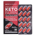 Keto Science KETO BURN 60-Capsules WEIGHT LOSS ENERGY FOCUS Dietary Supplement