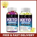 Keto ACV Gummies Fast Weight Loss Fat Burner Keto Diet Pills Detox Supplement