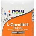 NOW Foods L-Carnitine, 1000 mg, 100 Tablets