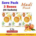 3x MADI Peach Green Tea Fermented Mulberry Herbal Mix Detox Weight Loss Control