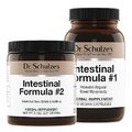 Dr. Schulze's Intestinal Formula #2 (8 Ounces) and Intestinal Formula #1 Capsules (90 Capsules) - Organic Herbal Supplements