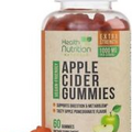 Natural Apple Cider Vinegar Gummies Fat Burn 1000mg for Weight Loss Metabolism
