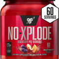 BSN N.O.-XPLODE Pre Workout Supplement with Creatine, Beta-Alanine, and Energy
