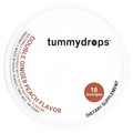 Tummydrops, Double Ginger Peach, 18 Lozenges