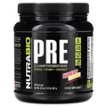 NutraBio, PRE-Workout Performance Igniter, Raspberry Lemonade, 1.25 lb (567 g)