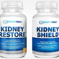 Kidney Restore & Kidney Shield 2-Pack Bundle for Kidney Cleanse, Support Kidney Function, Renal Health and More