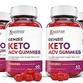 Justified Laboratories (10 Pack) Genesis Keto ACV Gummies 1000MG Vegan Non GMO with Pomegranate Juice Beet Root B12 600 Gummys