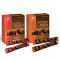 Burn + Control/Energy + Focus Coffee Bundle, One box ea., Javita Premium South American Coffee blend with herbs for Weight Management, Focus and Clarity, 24 ct box, Great for travel