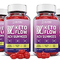 Justified Laboratories (10 Pack) Keto Flow ACV Gummies 1000MG with Pomegranate Juice Beet Root B12 600 Gummys