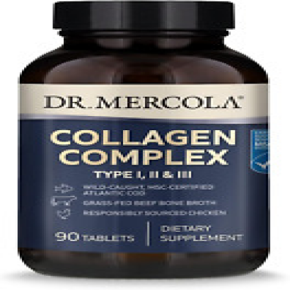 Dr. Mercola Collagen Complex Dietary Supplement, Type I, II and II, 30...