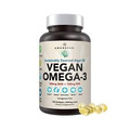 Premium Vegan Omega 3 Supplement. Fish Oil Alternative! DHA & EPA Algae Oil. ...