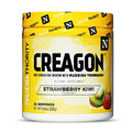 Nutrithority Creagon Next Generation Creatine, Strawberry Kiwi, 30 Servings - Improve Muscle Recovery, Russian Tarragon Infused Creatine Post Workout Drink - Build Muscle, Strength, and Gains