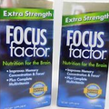 2x Focus Factor Extra Strength Nutrition for Brain 60 Tablets Each EXP 1/2024