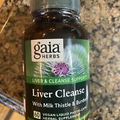 Gaia Herbs Liver Cleanse milk thistle 60 Vegan Liquid Phyto-Caps Dairy-Free 2024