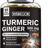 Vitacook Turmeric Curcumin 400 mg with Black Pepper and Ginger Healthy Joint 90c