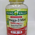 Spring Valley Omega-3 Mini Softgels 1000 mg  120 Mini Softgels