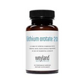 Lithium Orotate 20mg (1 Bottle), 60 Vegetarian Capsules, Lithium Supplement S...