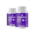 kivus Overnight Lean - Overnight Lean Keto Supplement (2 Pack, 120 Capsules)
