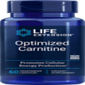 THREE PACK MEGA SALE Life Extension Optimized Carnitine ATP 60 veg caps
