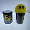 Pac-Man G Fuel Energy Formula Power Pellet Light Up Collector's Box Tub & Shaker