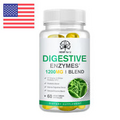 Digestive Enzymes Prebiotic & Probiotics Gas, Constipation & Bloating Relief USA
