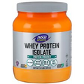 NOW Foods Whey Protein Isolate, Unflavored, 1.2 lb Powder