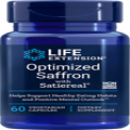 TWO PACK SUPER SALE Life Extension Optimized Saffron reduce calorie 60 caps