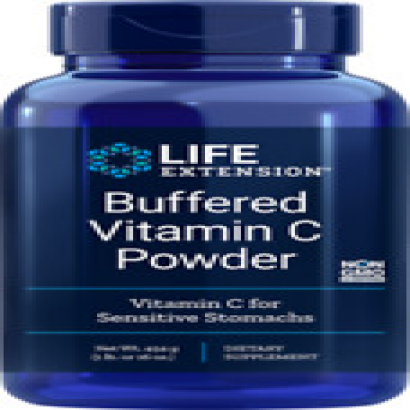 TWO PACK SUPER SALE Life Extension Buffered Vitamin C Powder 454 g