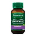 New THOMPSON'S VALERIAN 2000mg 60 Capsules Thompsons Sleep Aids ONE-A-DAY