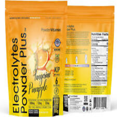 PowderVitamin Electrolytes Powder Plus [Tangerine Pineapple] 100 servings