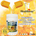 Healthway Premium Royal Jelly 1200mg-Royal Jelly Lyophilised 400mg.,10-HDA 24mg.