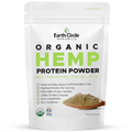 Organic Hemp Protein Powder, Lab Tested 100% Gluten Free, Plant Based & Vegan Raw Protein Powder - Perfect for Keto Diets, Meal Replacement Shakes, Sport Pre-workout and Post Workout - 8 oz - 1 Pack