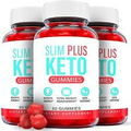 (3 Bottles) Slim Plus ACV Keto Gummies- Advanced ACV Keto Weight Loss Supplement