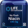 2 PACK Life Extension No Flush Niacin 100 caps