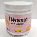 Bloom Nutrition PRE-WORKOUT Powder - MANGO Flavor - 8.47 oz / 40 Servings **NEW*