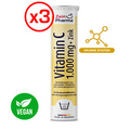 Vitamin C 1000mg + Zink 10mg (20 tablets) Immune System fatigue ZEINPHARMA x3