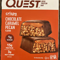 Quest Hero Protein Bars, Low Carb, Keto Friendly, Chocolate Caramel Pecan, 4ct