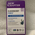 New Chapter Elderberry Force - 40 Vegan Capsules Expiration: 06/2024