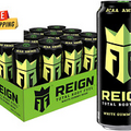 Reign Total Body Fuel, White Gummy Bear Flavor, Fitness & Performance Drink, 16