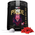 EHP Labs Pride Pre Workout Powder Energy Supplement - Sugar Free Preworkout for Men & Women, Energy Powder Boost Drink with BCAA - 280mg of Caffeine - Raspberry (40 Servings)