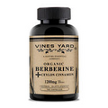 Berberine + Ceylon Cinnamon 1200mg  | Organic Formula | 100 Vegan Capsule
