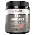New Musashi Pre Workout Tropical Punch 225g PreWorkout 25 Serves