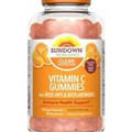 5xSundown Vitamin C Gummies for Immune Support with Rose Hips&Bioflavonoids 90c