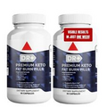 Keto Diet Weight Loss Pills - Best Keto Pills - Fat Burn Carb Blocker (2-Pack)