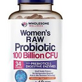 Dr. Formulated Raw Probiotics for Women 100 Billion CFUs by Wholesome Wellness