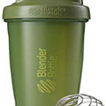 BlenderBottle Classic 28 oz Black Lid and Clear Bottle Shaker Cup with Flip-Top